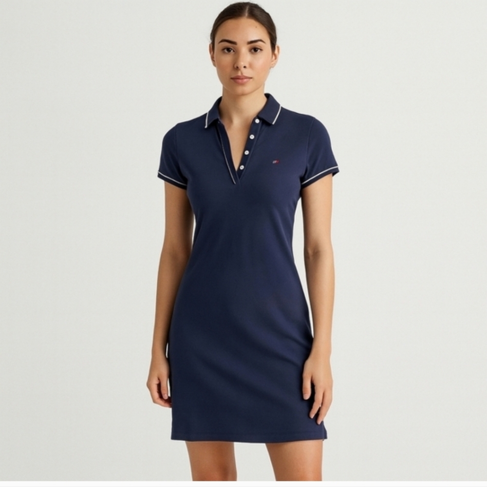 New (No Tags) Tommy Hilfiger Dark Blue Polo Dress